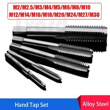 M2 M2.5-M30 Hand Tap Set Taper