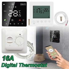 WiFi Smart Thermostat Central Heating Underfloor Digital Programmable Thermostat