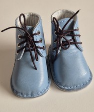 Blue Hand/M Leather Ankle