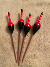 Coarse Fishing Floats  Perch Bobs ( x 4 )