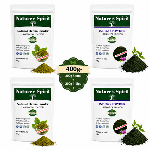 Henna indigo powder - henna, -400g