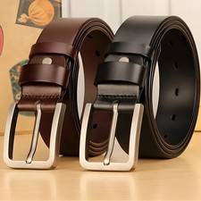 Mens Genuine Leather Belt