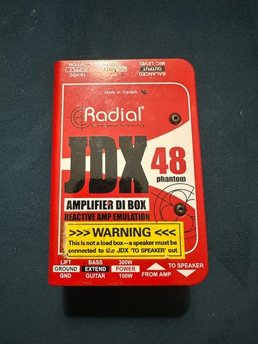 Radial jdx box - radial, amplifier