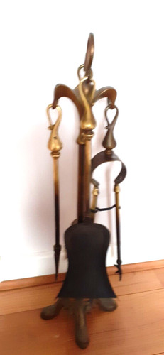 Impressive art nouveau brass - nouveau,