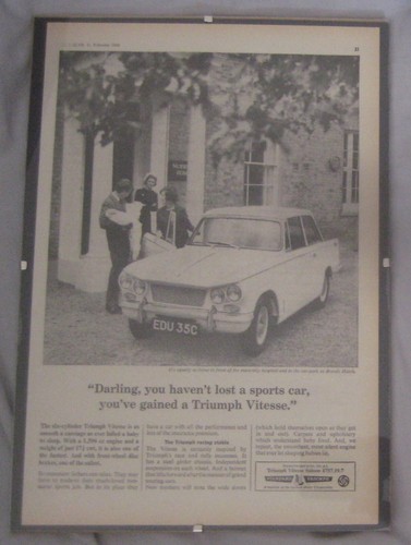 1966 triumph vitesse original - 1966,