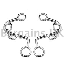 S Hackamore Shanks - Polished