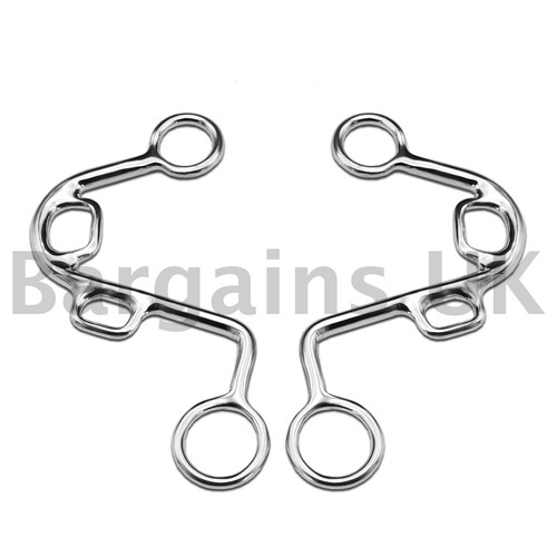 Hackamore shanks polished - hackamore,