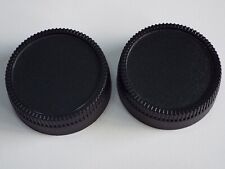 NIKON FIT REAR LENS CAP PACK OF 2 COVER FOR ALL NIKON FILM OR DIGITAL SLR LENSES