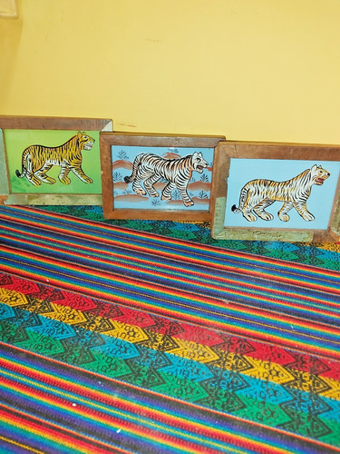 Set three vintage indian - set, of