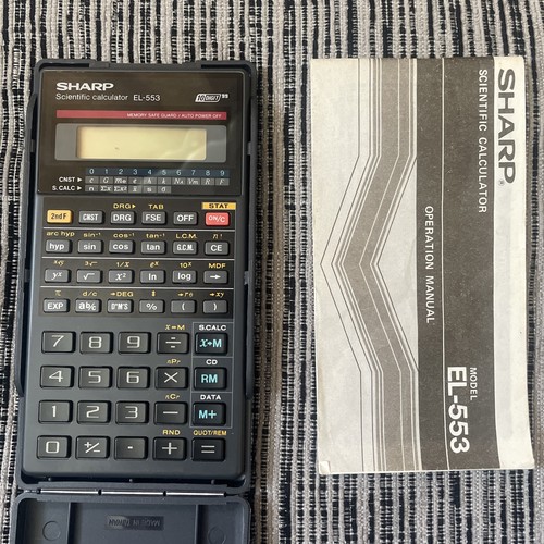 Sharp 553 scientific - sharp,