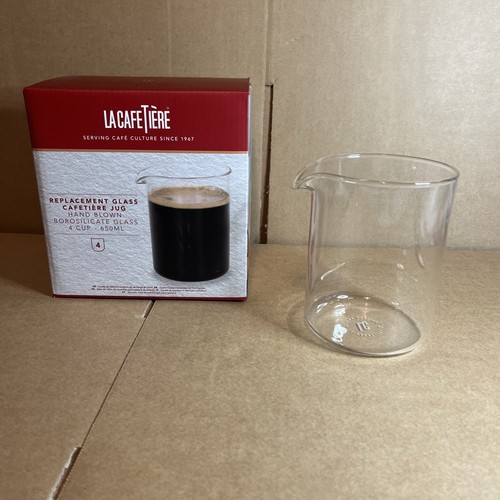 Cafetiere glass replacement - glass,
