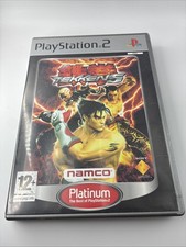 PS2 Tekken 5 Platinum Case