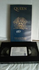 Queen: Greatest Flix 2 VHS Video Tape + Booklet - 654/21