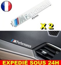 ✅ LOGO 2PCS car M performance aluminum stickers stickers BMW X1 car