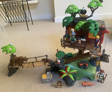 Playmobil 5557 - Wild Life Adventure Tree House, Incomplete Set with Extras