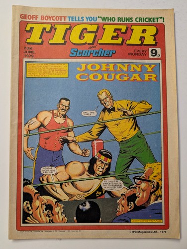 Tiger and scorcher comic - tiger,