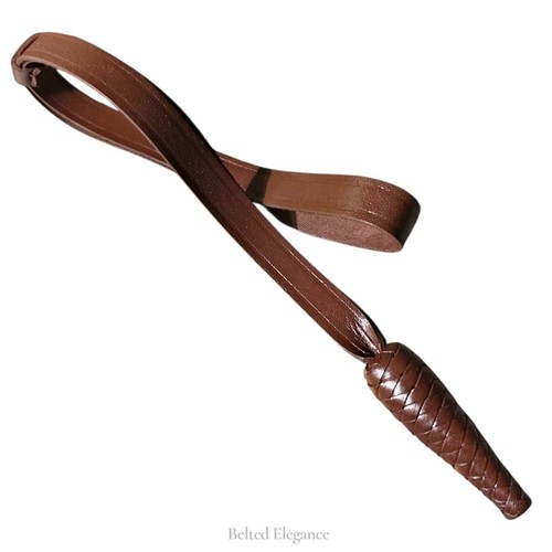 Sam browne leather belt - browne,
