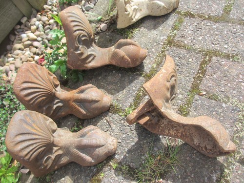 Antique iron bath - antique, legs