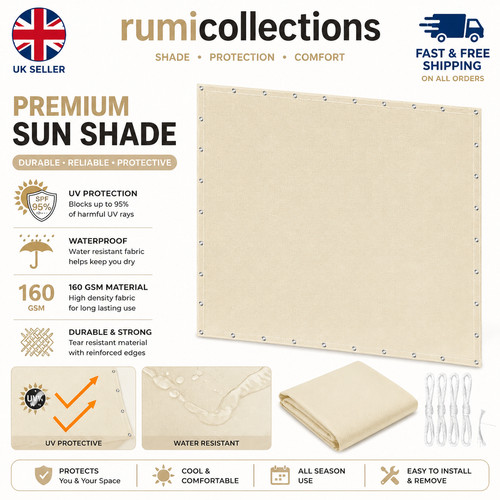 2x3 3x3 3x4 4x5m sun - sun, shade
