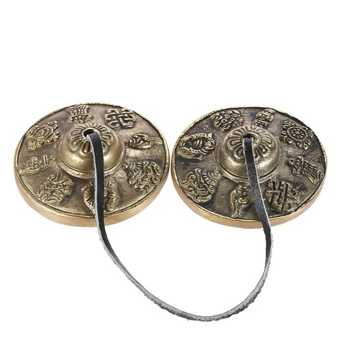 Tibetan tingsha cymbals 2pcs - cymbals,