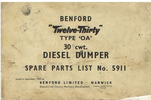 Benford twelve thirty - benford, twelve-thirty