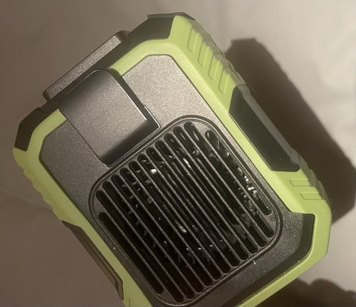Rechargeable fan clip - rechargeable, on