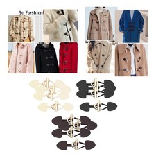 4 Sets Duffle Coat Jacket