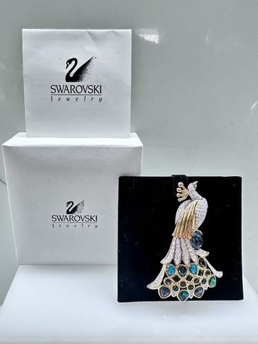 Swarovski crystal peacock - swarovski,