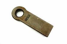 12" HEAVY DUTY EN16A WELD ON STRAIGHT TRAILER HITCH EYE - 35 Ton Towing Ring A