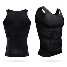 Black Men’s Slimming Vest