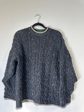 McKennas Mens Aran Wool Jumper