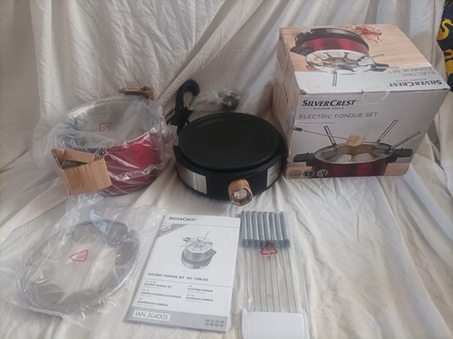 Silvercrest electric fondue - silvercrest,