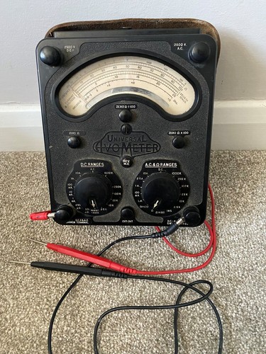 Vintage universal avometer - universal,