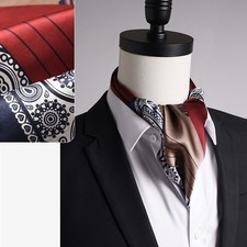 Silk Scarf Paisley Neckerchief