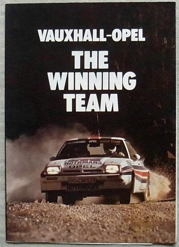 Vauxhall opel motorsport - vauxhall,