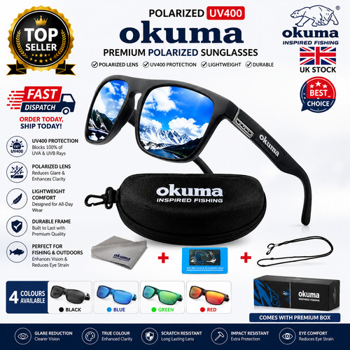 Okuma uv400 polarized fishing - polarized,