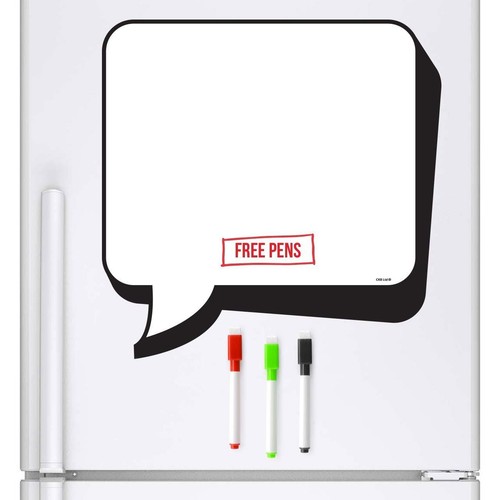 Speech bubble dry wipe - speech,