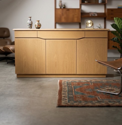 Mid century danish skovby oak - mid,