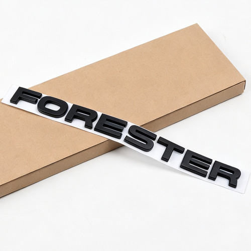 Rear trunk emblem letters - 3d,