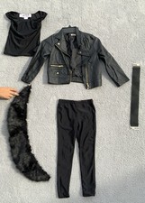 Grease Sandy Custom Halloween Costume- Child Small 5-6- Pre-Owned- Ships Fast