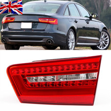 Right Driver Side LED Rear Inner Tail Light Brake Lamp For Audi A6 C7 2010-2015