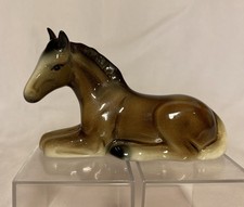 Vintage Ceramic Sitting Horse