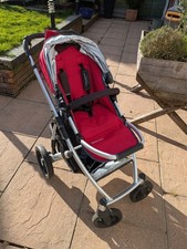 Used Uppababy vista 2012. Red