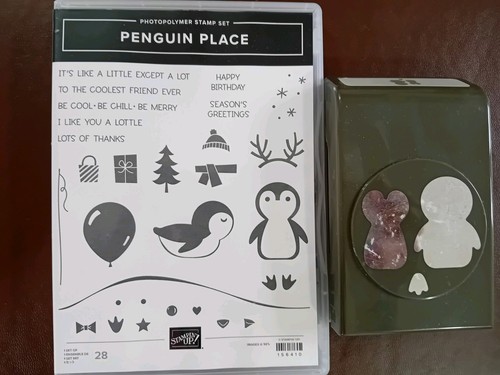 Penguin place stampin - penguin,