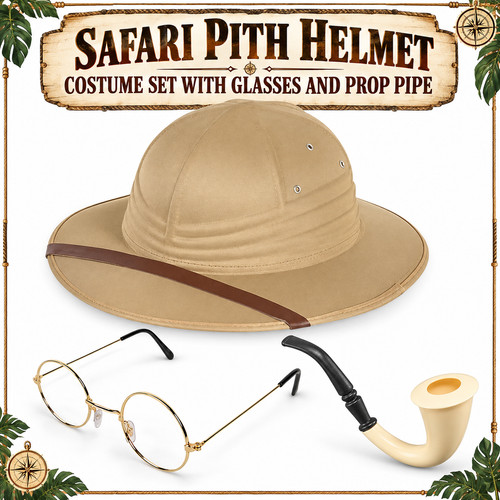 Explorer fancy dress pith - fancy,