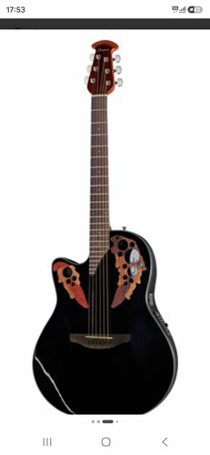 Ovation ce44 left - ovation, handed+gig