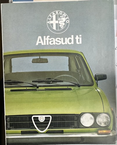 Alfa romeo alfasud 5 - romeo, ti