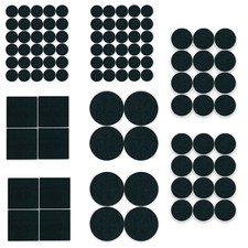 100 Felt Pads Self Adhesive