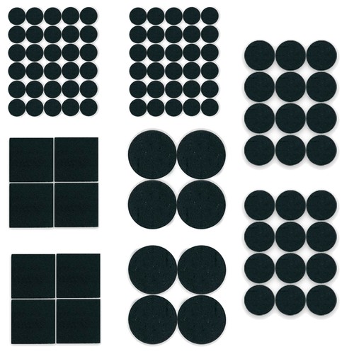 100 felt pads self - felt, adhesive