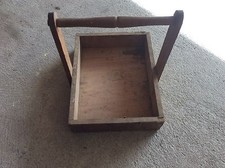Vintage Wooden Tool Box